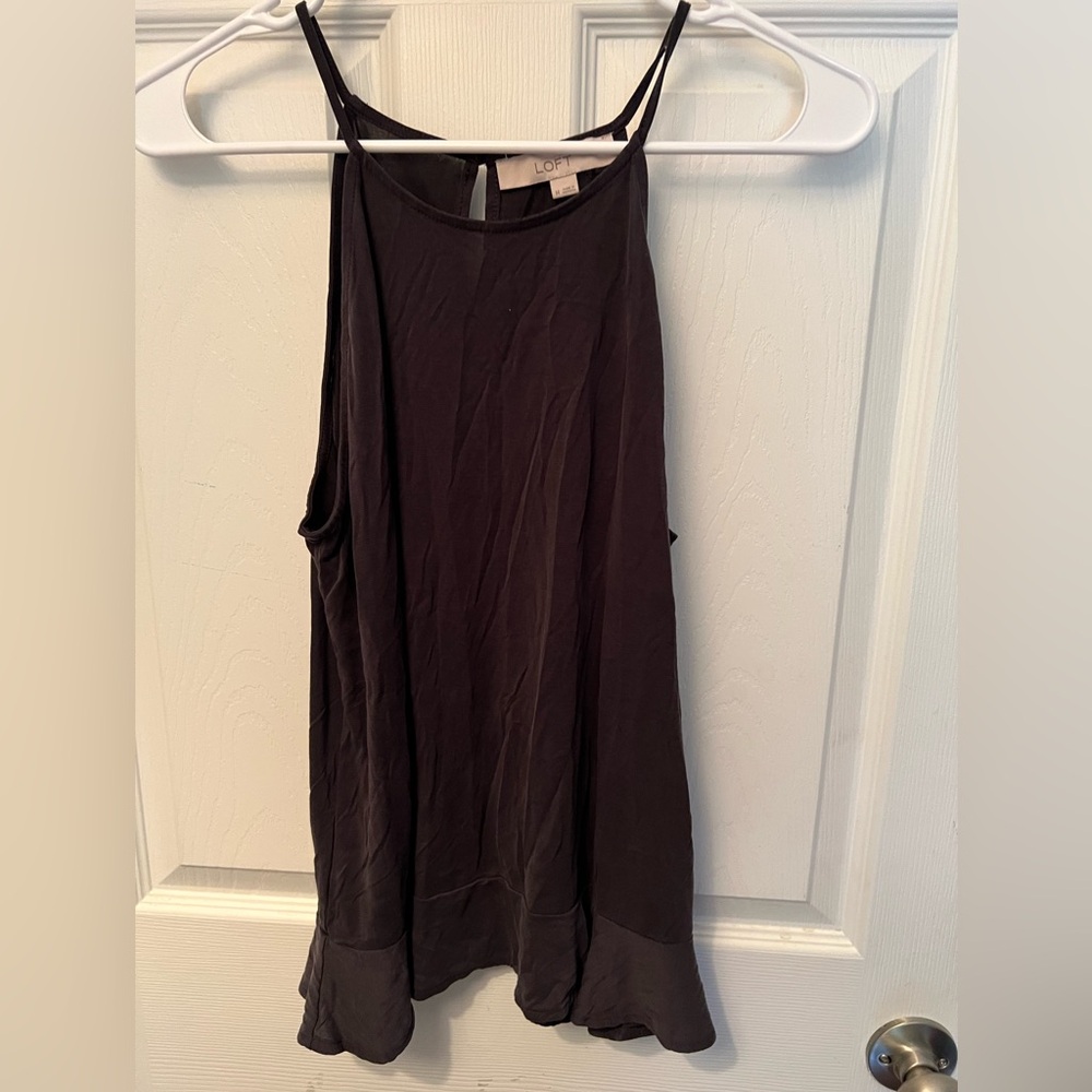 LOFT Gray Women's Top